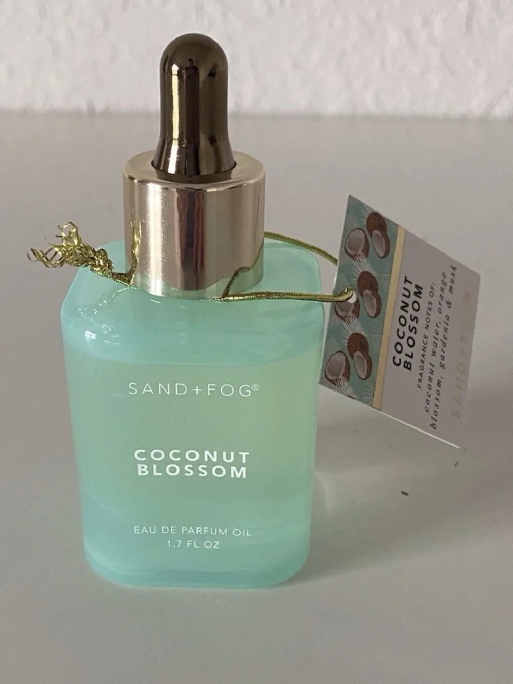 Sand‎ + Fog Eau De Parfum Oil 1.7 fl oz Coconut Blossom Orange Gardenia Musk NEW